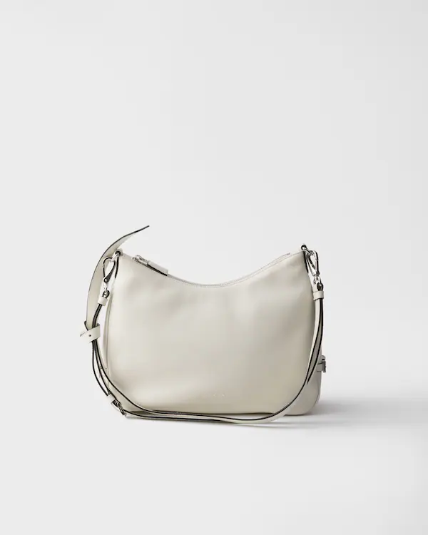 Prada Fold-mellan läderbagage