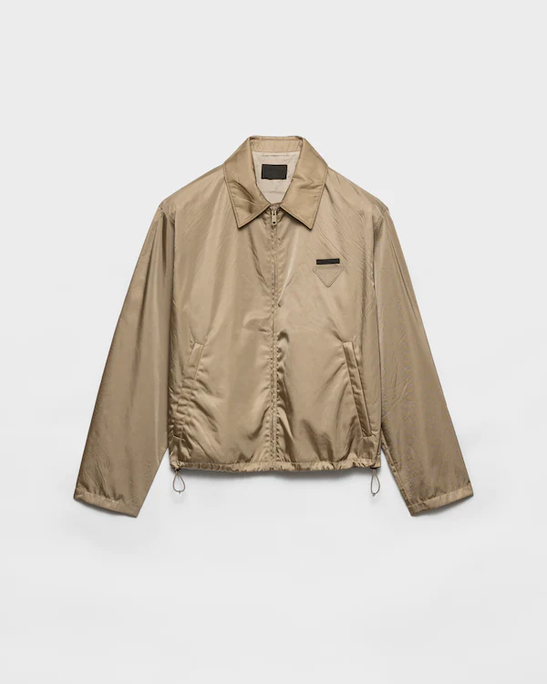Re-Nylon blouson jacka med zipp
