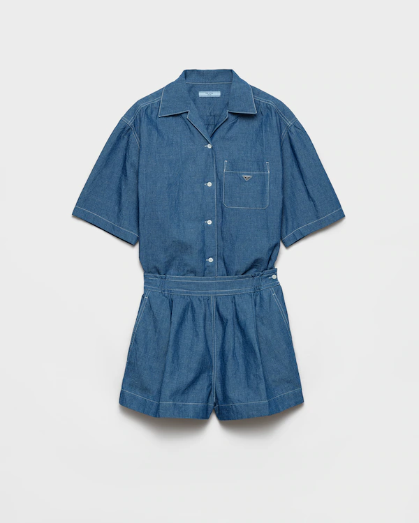 Chambray-kombiné