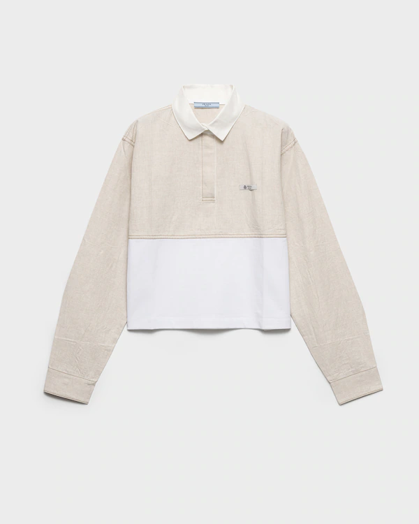 Chambray- och tröjpolo