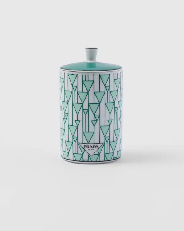 Porcelanskärl med doftande ljus - Wien Grön