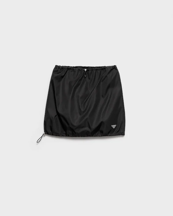 Re-Nylon-miniskjorta