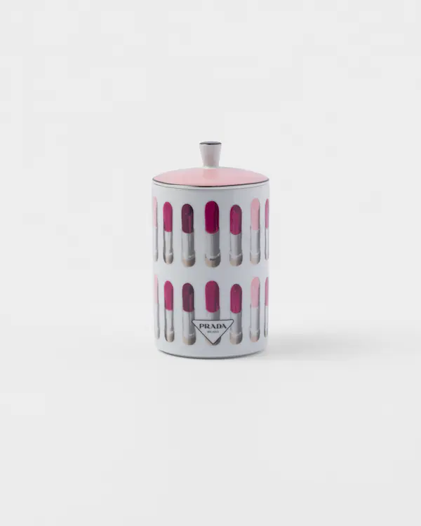 Porcelän doftande ljus - Lipstick-stil