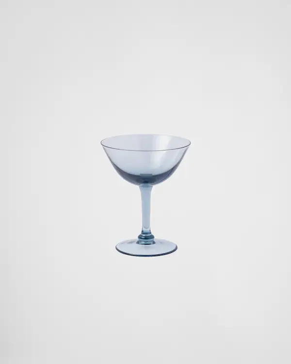 Set med två kristallchampagneglas - New York