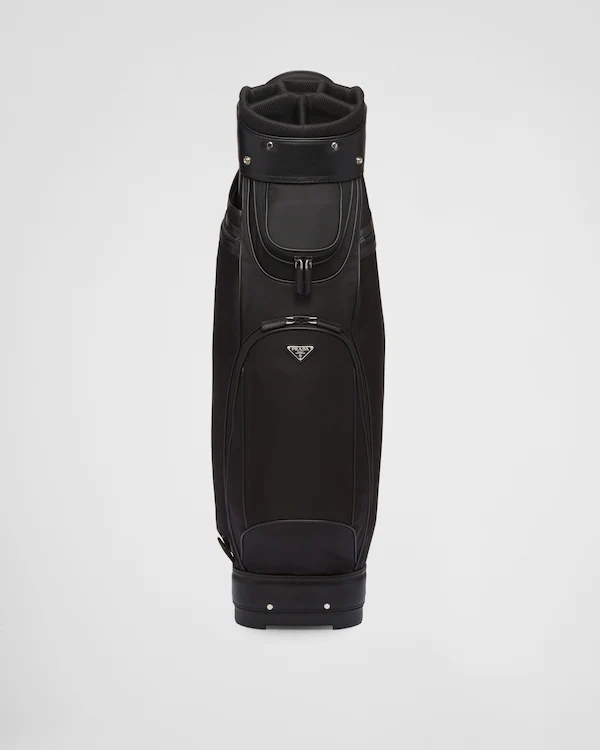 Golfväska i Re-Nylon och Saffiano
