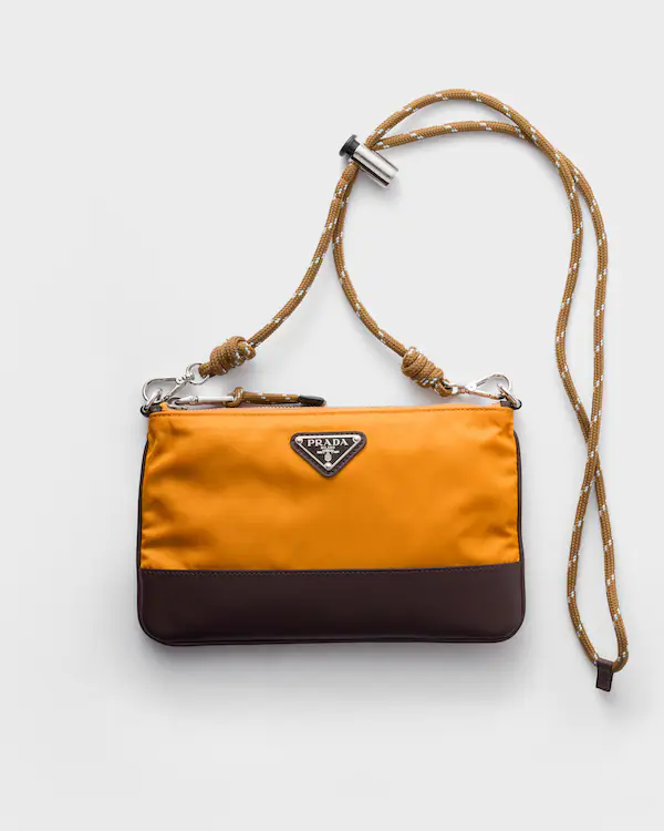 Prada Speedrock Re-Nylon-skydd för mobiltelefon