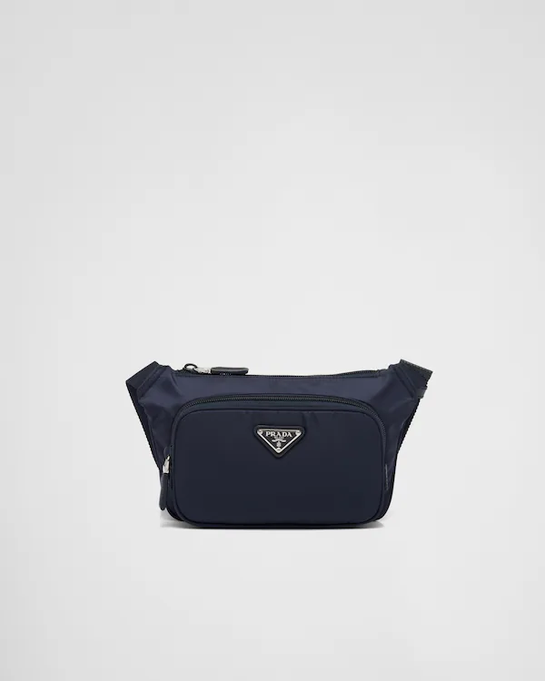 Skuldbag i re-Nylon och Saffianoleather