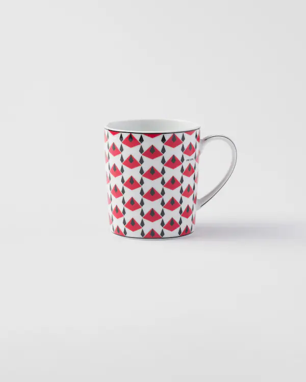 Porcelainmugg - Wien Röd