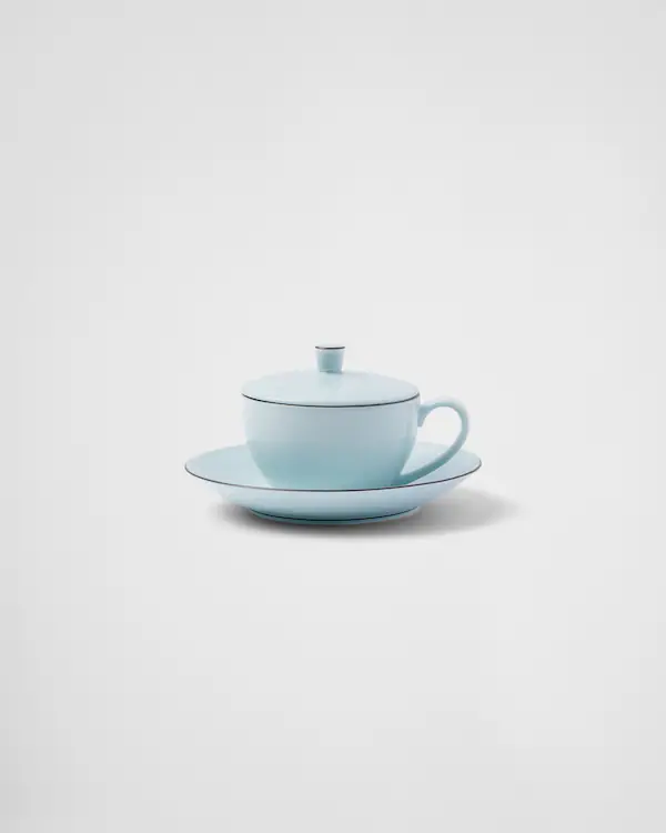 Porcelain cappuccincup – Celadon Porcelain cappuccincup - Celadon
