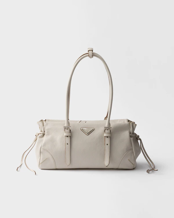 Prada Bonnie medium antiqued leather totebag