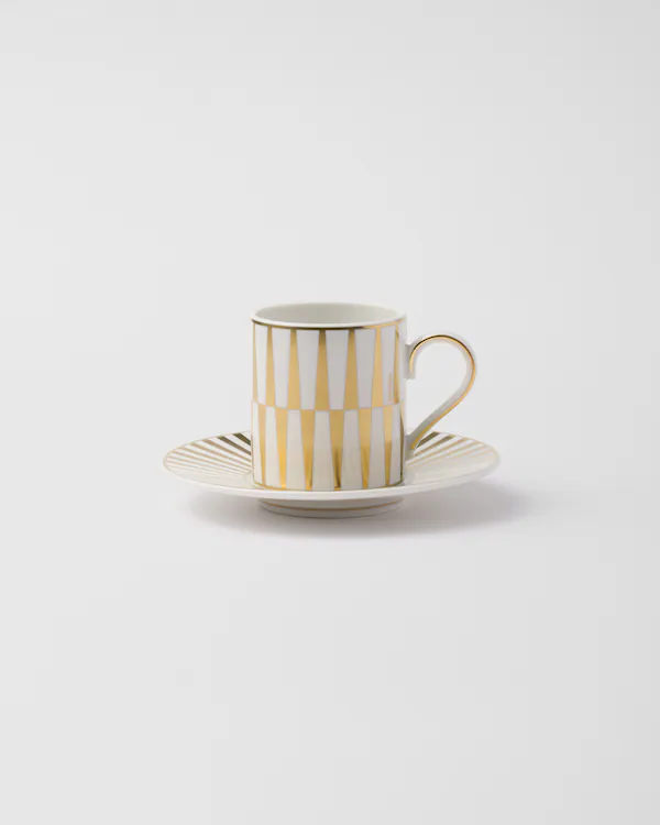 Porcelainkaffekopp - Streck