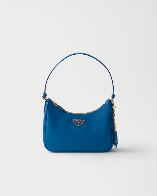Prada Re-Edition 2005 Saffianläder mini-handväska