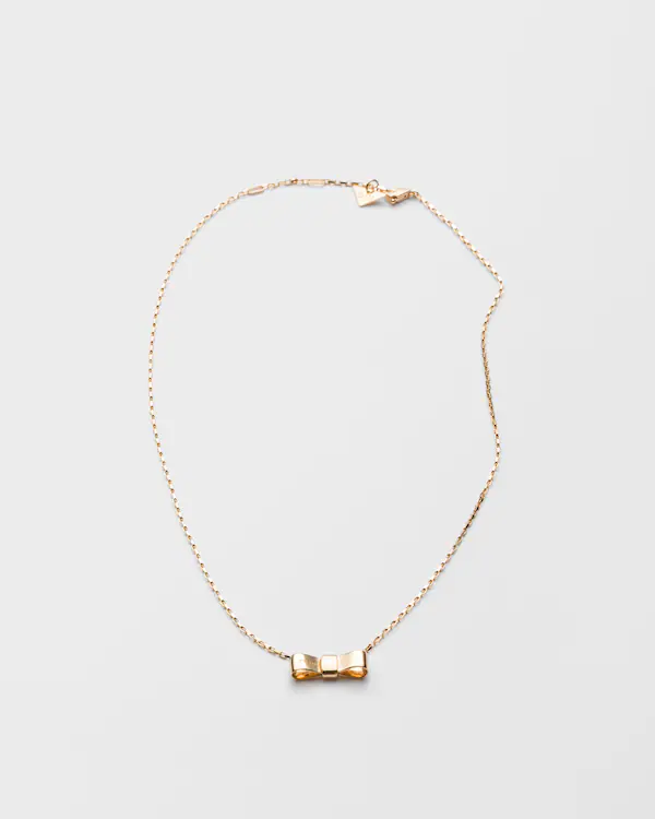 Eternal Gold Bow-halsband – guld Eternal Gold Bow-halsband - guld