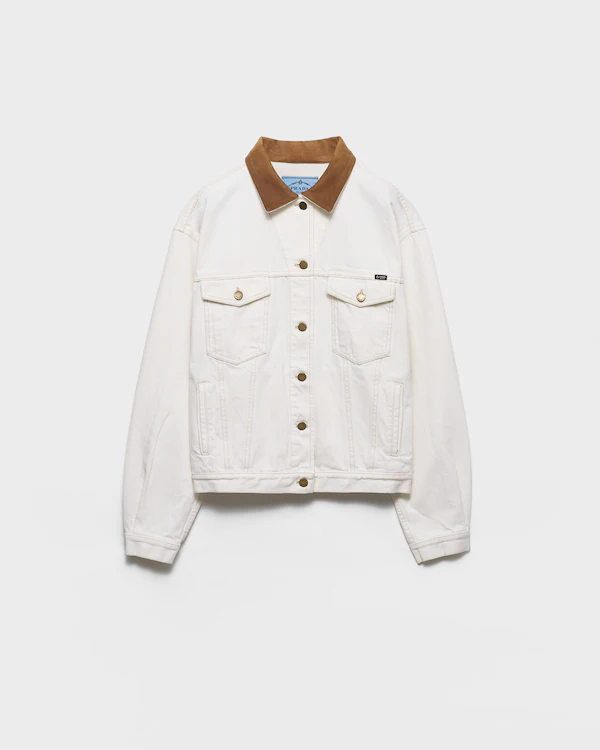 Gammal denimblousonjacka