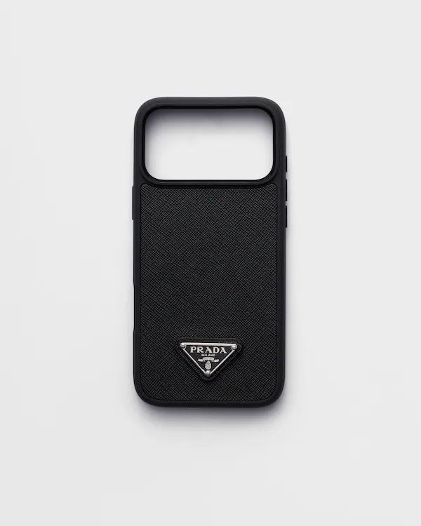 Saffianläderhölje till iPhone 17 Pro Max