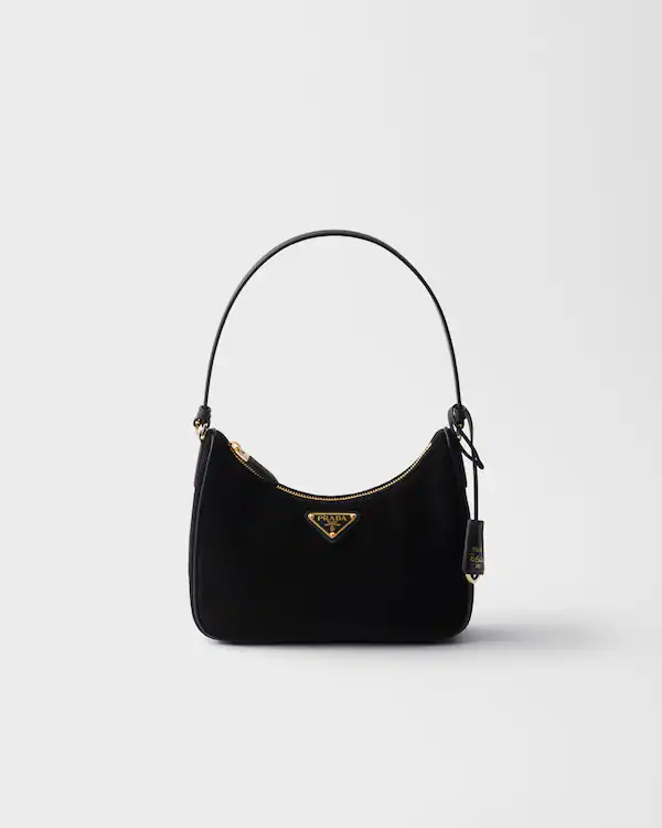 Prada Re-Edition 2005-minibag i skinn