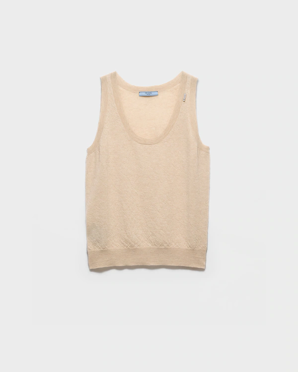 Kamelhår tanktopp