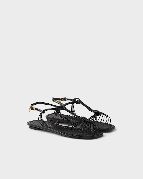 Patentläder sandaler Patentläder sandaler