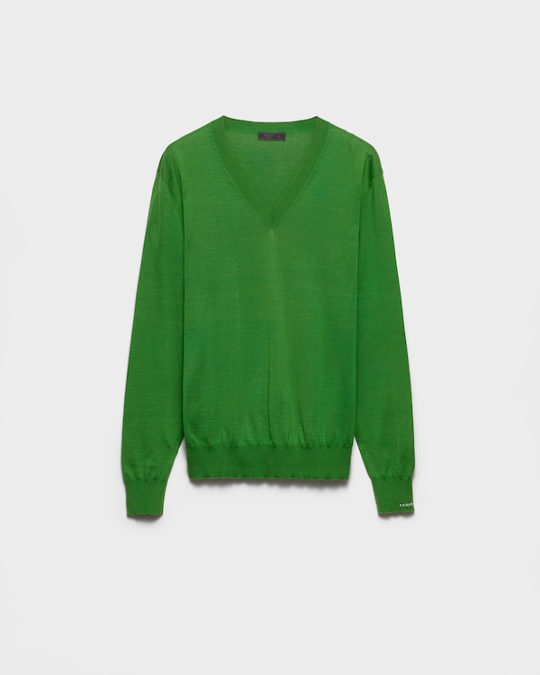 Cotton V-halströja
