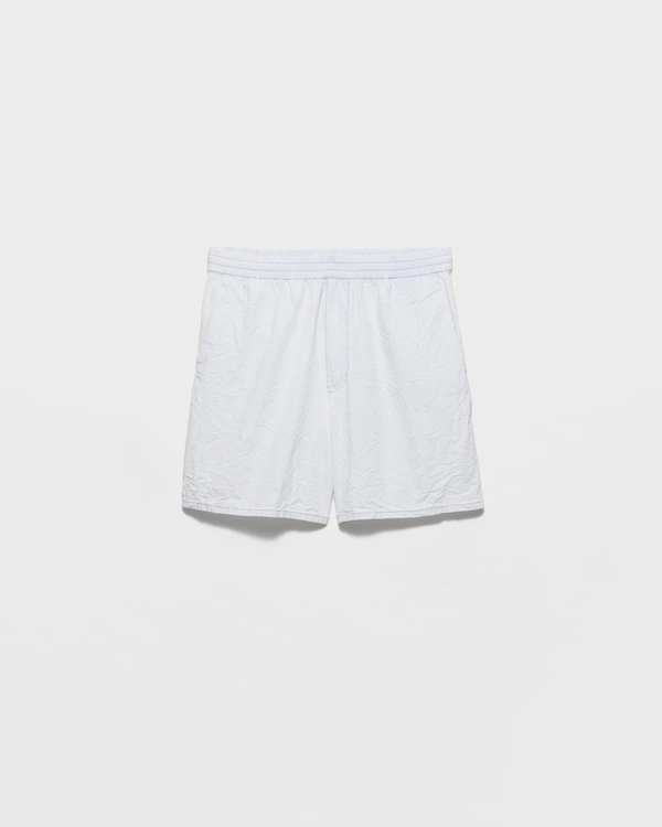 Chambray-bermudabukser
