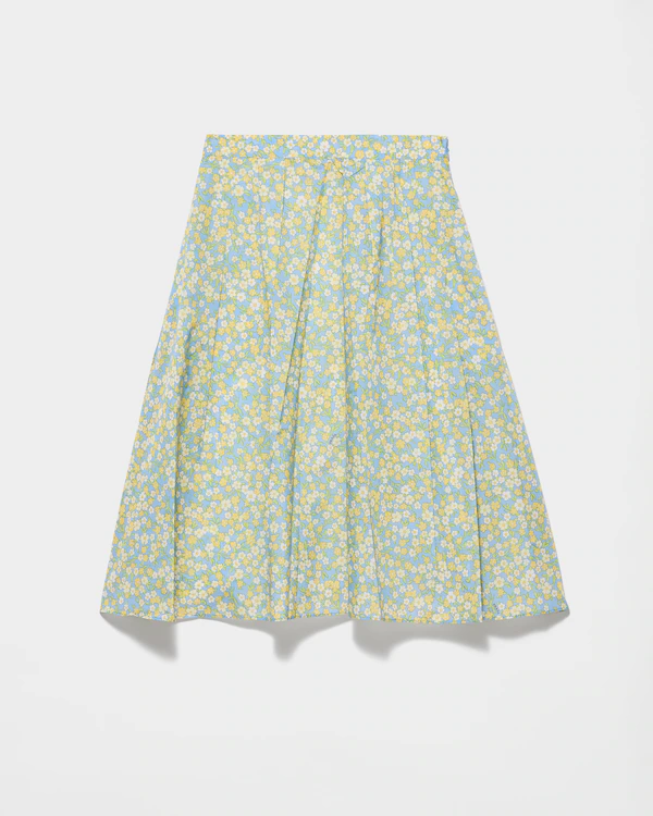 Heltidsblomstertryck Re-Nylon-skjorta
