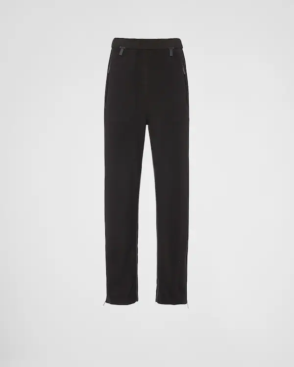 Återvunnen teknisk frotté joggers