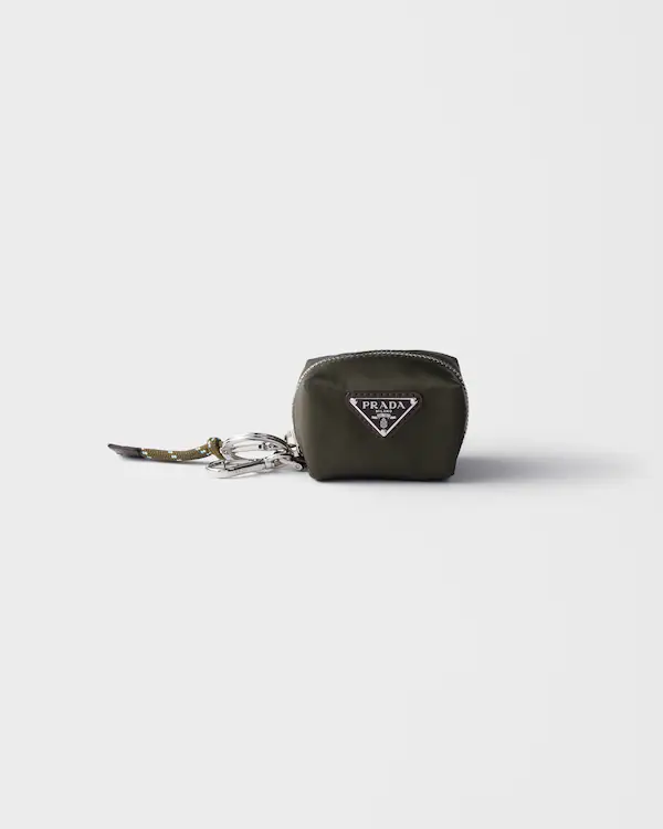 Prada Speedrock Re-Nylon nyckelkedja