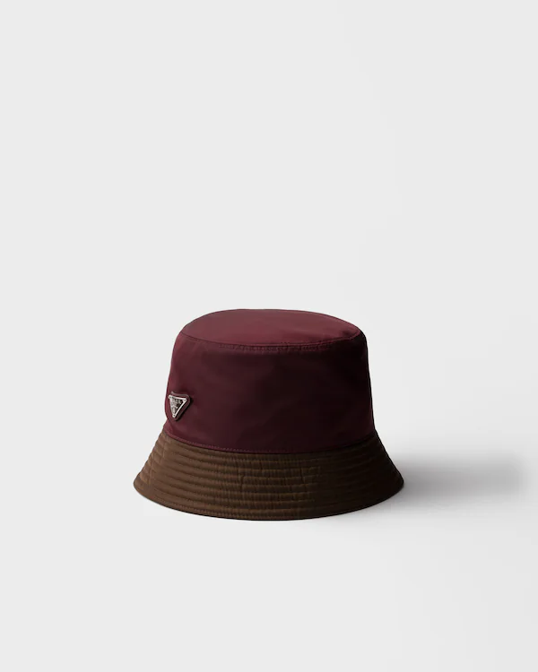 Re-Nylon tvåtonad buckethatt