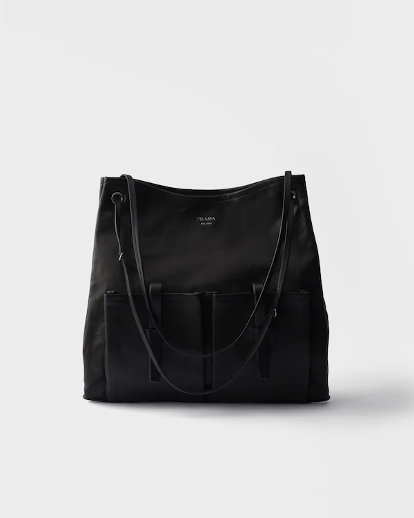 Prada Route stor läderbagage