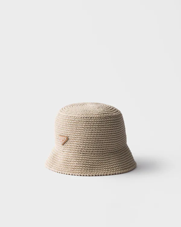Häklat buckethatt