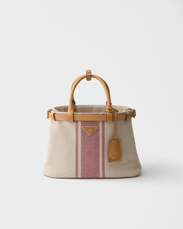 Prada Buckle liten vagn och läderbagage