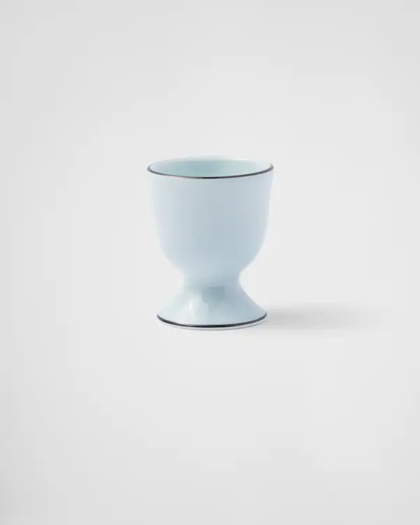 Par av två porseland eggkuppar - Celadon
