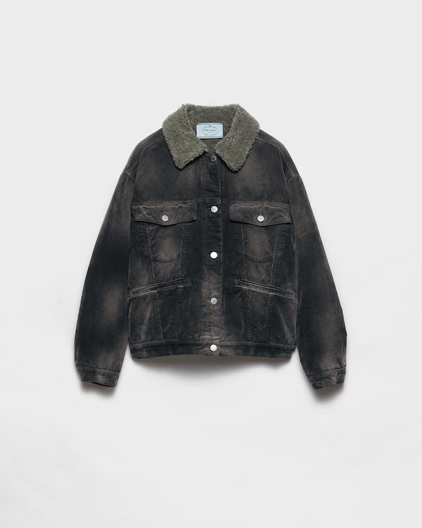 Korduroyblousonjacka