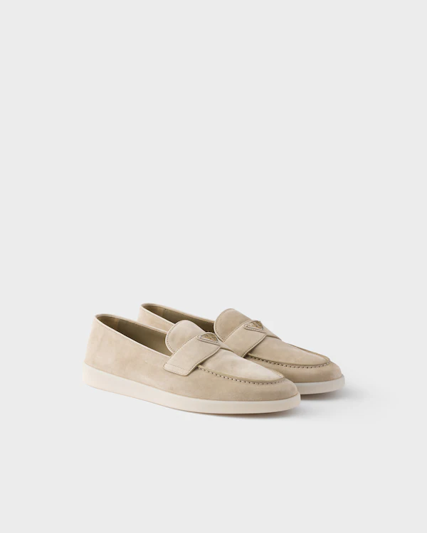 Suede-loafers