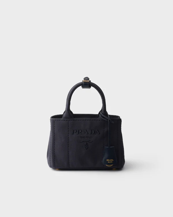 Prada Jardinière bomullskärms miniklämma