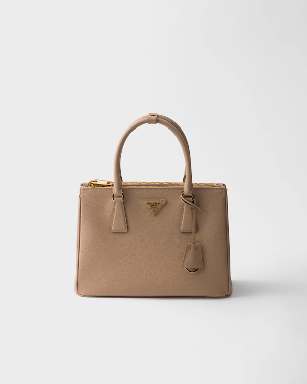 Prada Galleria-mellan Saffianoledderbag