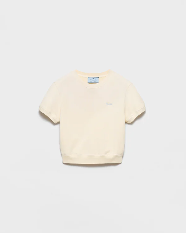 Cottonflanell crew-neck T-shirt