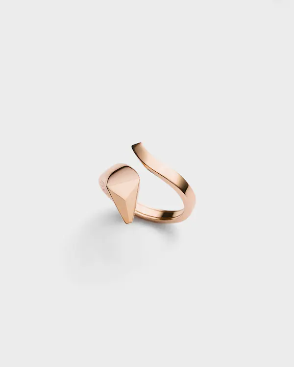 Eternal Gold-orma miniring i rosaguld