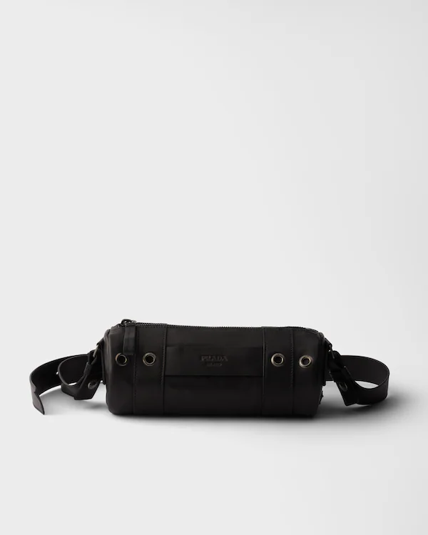 Läder skulderbagage