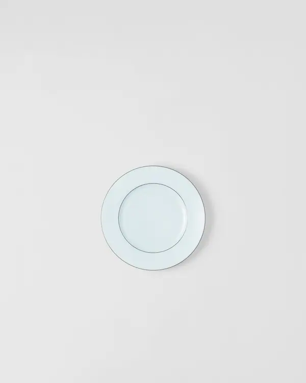 Set med två porcelens efterrättsplattor - Celadon